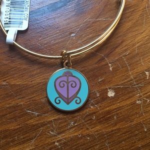 Alex and ani the way home gold bracelet new